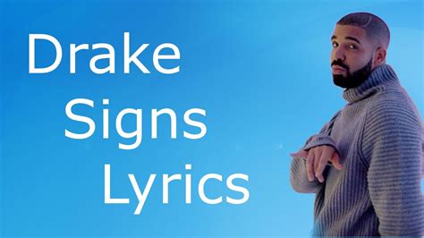 drake entitled signs.